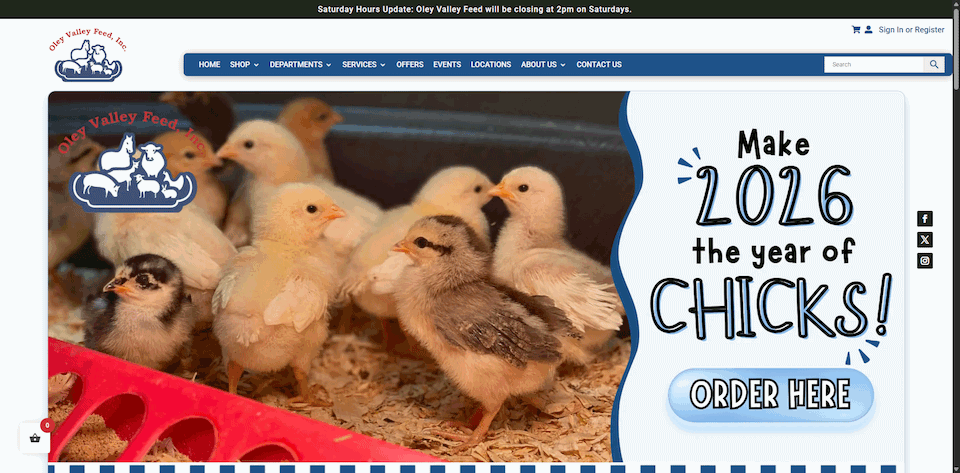 RC Website Group - Oley Valley Feed, Inc.