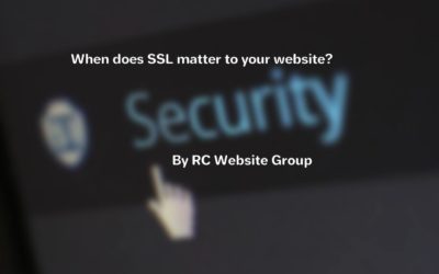 When does SSL matter to your website | SSL Certificate