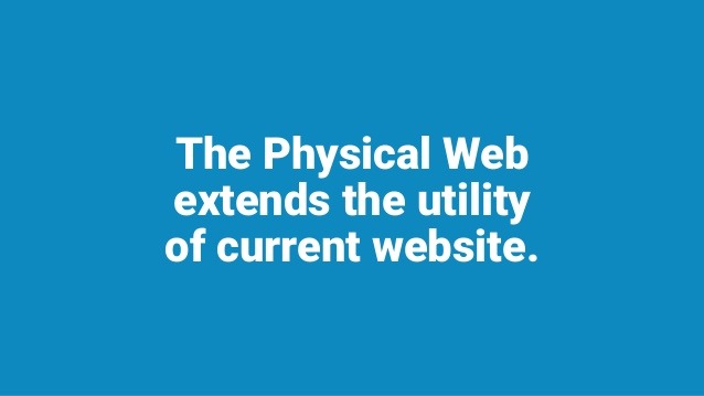 Physical Web Banner